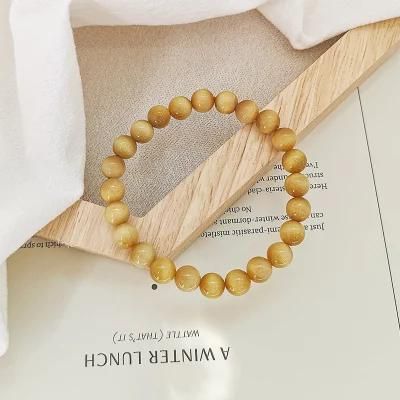 Fashion Jewelry Natural Tiger&prime;s Eye Bracelet