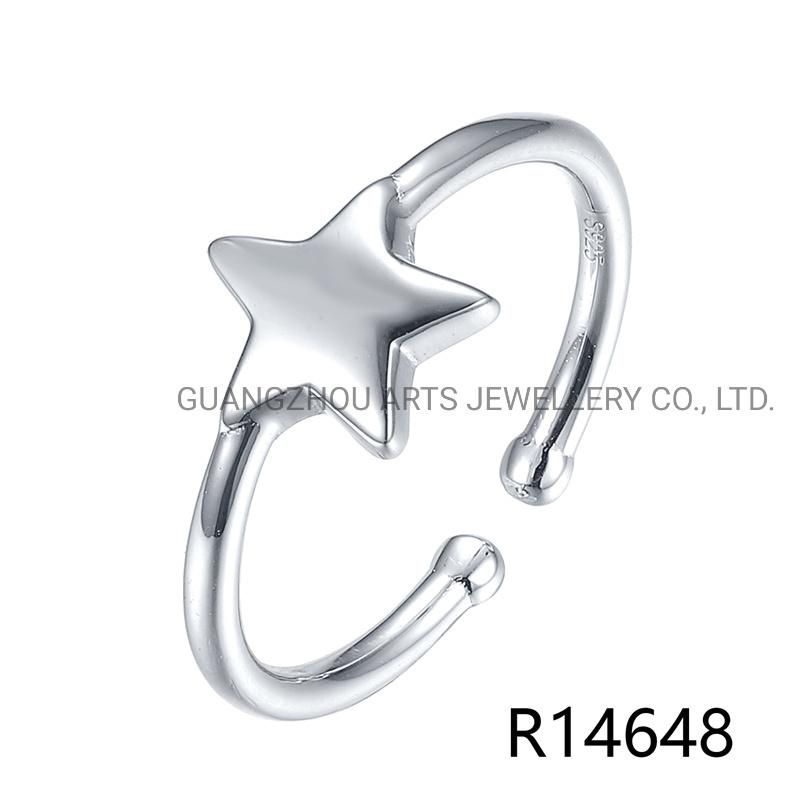 Korea Hot Style Elegant Star 925 Sterling Silver Ring