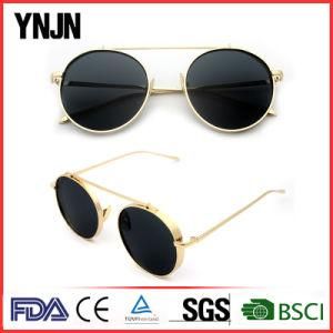 Ynjn 4 Colors Round Metal Mirror Sunglasses