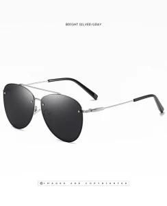 Polarized Sunglasses Stylish Color Oversized Mirror Lens Sun Glasses