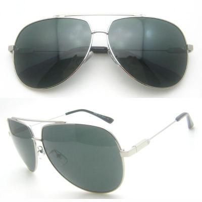 Round Shape Design Metal Man Sunglasses