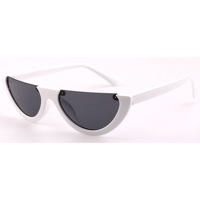 2021 Cat Eye Tiny Sunglasses with Half Frame