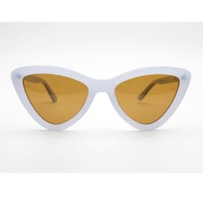 Fashion Design Trendy Shape UV400 Women Polarized Acetate Sunglasses 2022