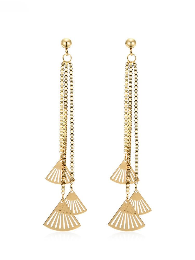 Delicate and Neat Detail Struture Beautiful Shell Shape Earring