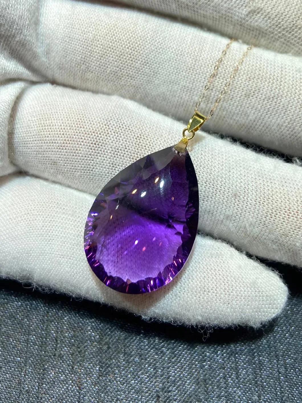 Amethyst Pendant China Donghai Natural Crystal