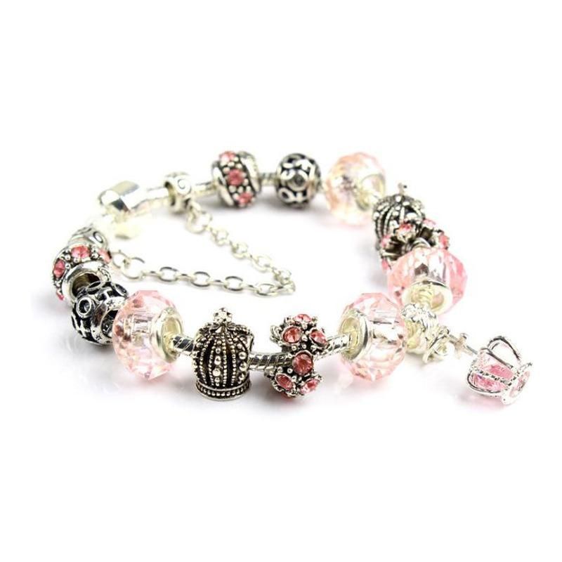 Fashion Crystal Crown Bracelet Jewelry
