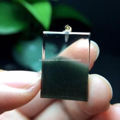 Green Phantom Pendants China Natural Crystal