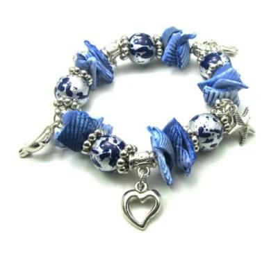 2020 New Style Silver Beaded Bracelet