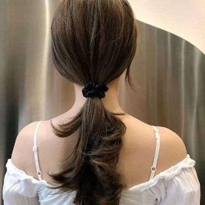 Small Silk Scrunchies for Hair Elastic Hair Bands