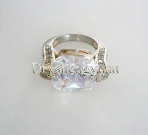 Square CZ Fashion Ring (QSY-R24)