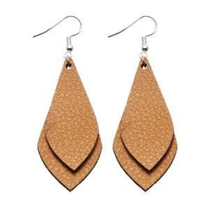 Fashion Youth PU Leather Earring, Hot Sales Earring