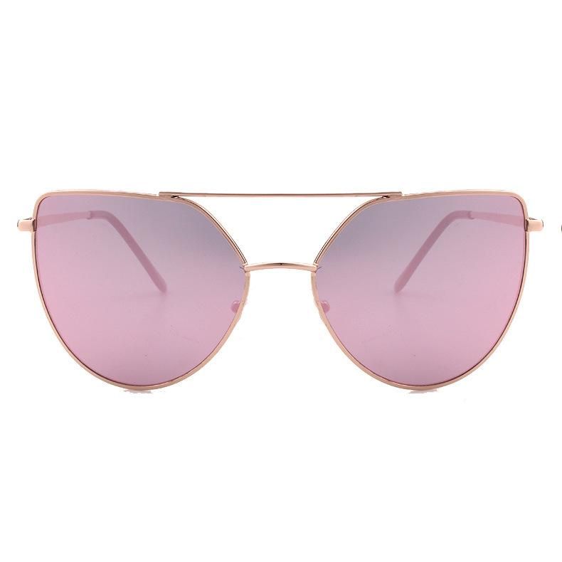2018 Hot Selling Cat Eye Fashion Metal Sunglasses