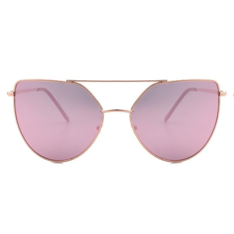 2018 Hot Selling Cat Eye Fashion Metal Sunglasses