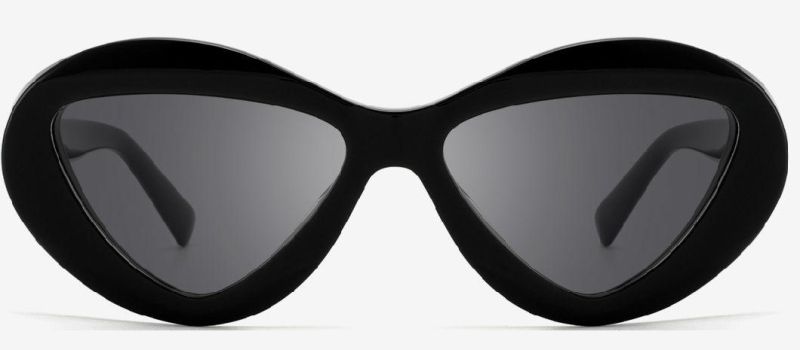 Oversized Triangle Cateye Polarized Sunglasses for Women Men Big Trendy Sunnies 1648s