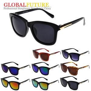 Fashion Black Plastic UV400 Sunglasses