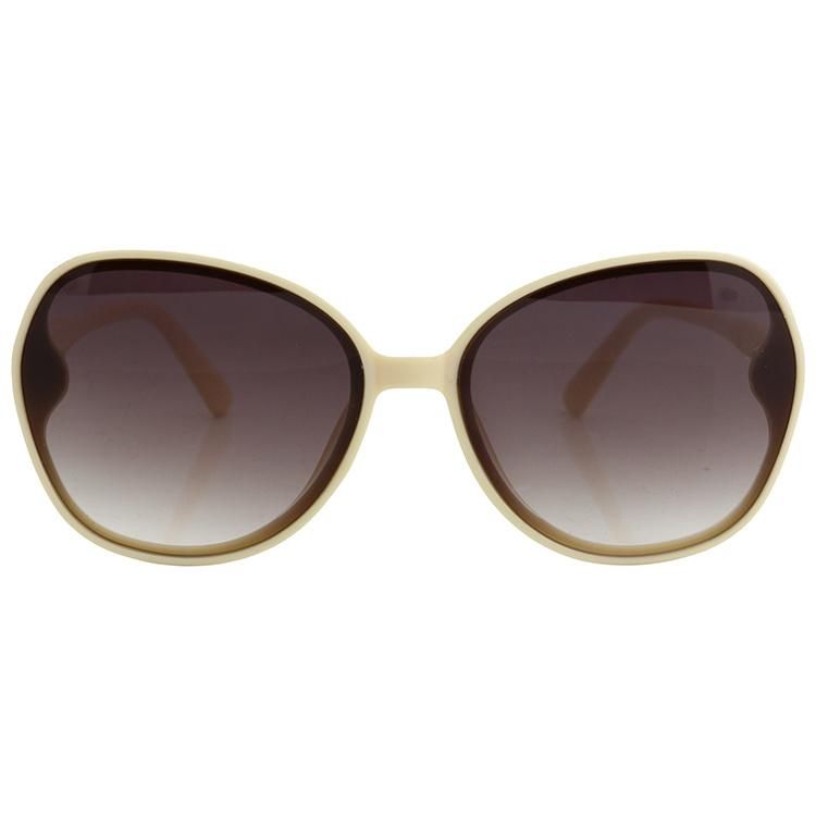 2022 Factory Directly UV400 Shiny Cream Fashion Sunglasses