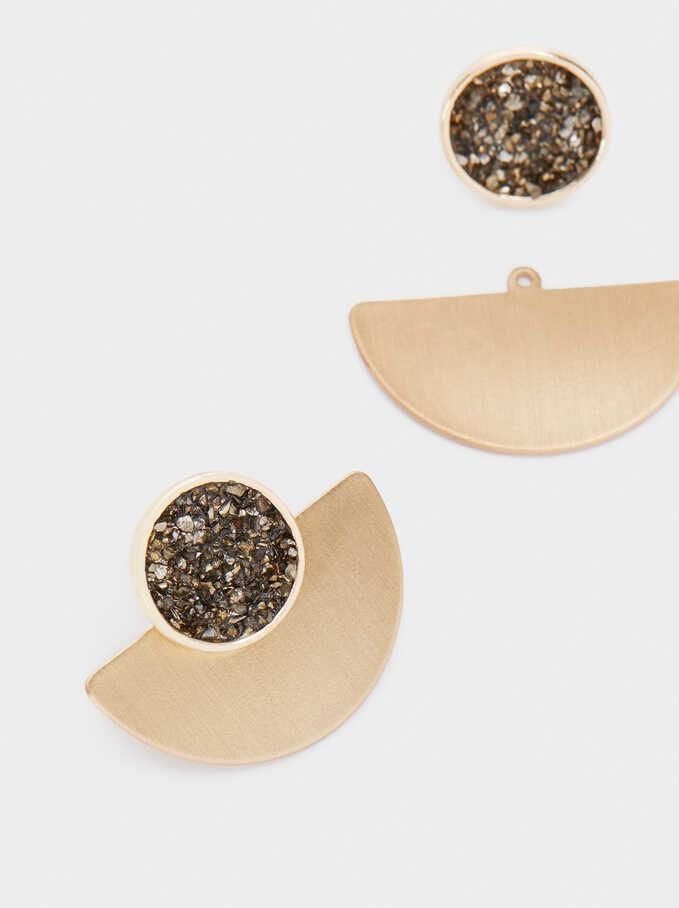 Fashion Personality Detachable Dual-Use Earrings Jewelry