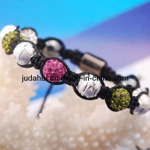Fashion Shamballa Crystal Beaded Bracelet (KJL-BL2688)