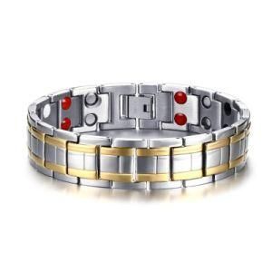 Mens Healing Wristband Magnetic Hematite Bio Bracelets