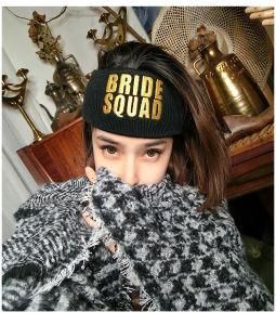 Customized Acrylic Elastic Knit Head Bands