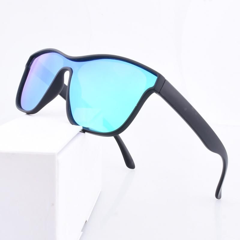 Fashion Unisex Polarized Sunglasses Seawater Prevention One Piece Lens Sunglasses