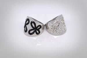 Fashion Stainless Steel Casting Jewelry Ring (RZ6121)