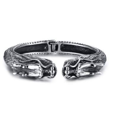Spot Wholesale Stainless Steel Leopard Head/Faucet Opening Adjustable Bracelet, Calm Domineering Men&prime; S Bracelet
