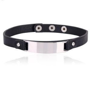 Fashion Black Faux Leather Harajuku Choker Necklace Collar Jewelry