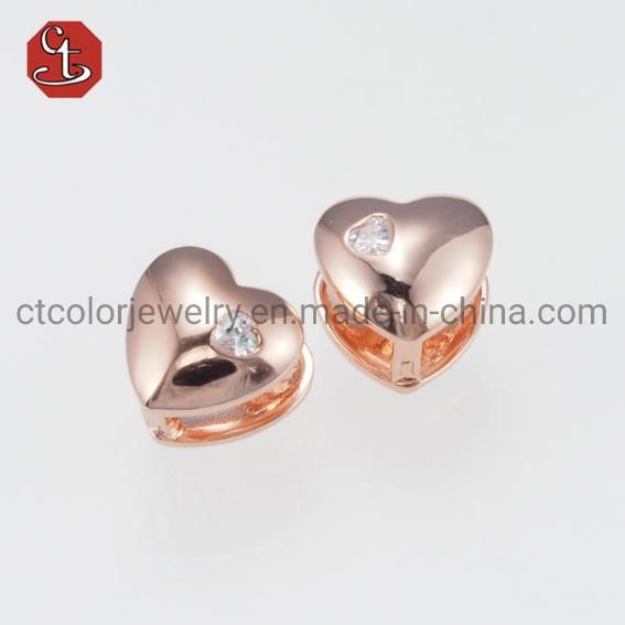 Wholesale High Quality Mini 925 Sterling Silver Fashion Jewelry Zirconia Stud Earring