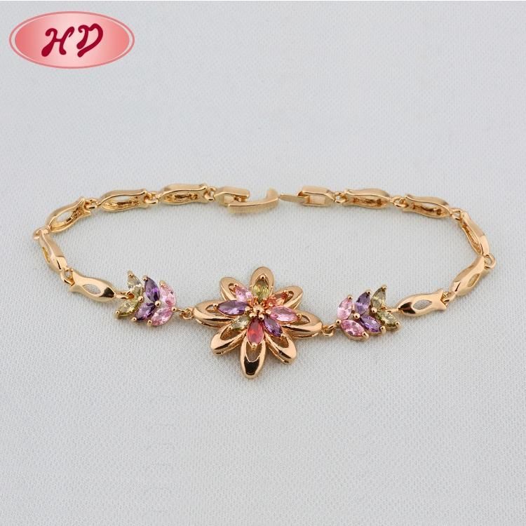 Wholesale 14K 18K Gold Fashion Costume Jewelry Bracelet