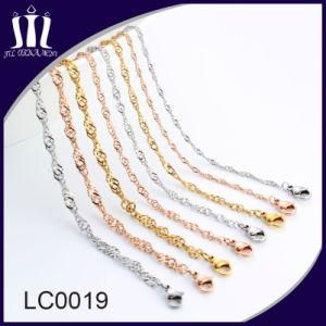 Wholesale Bulk Stainless Steel Wave Jewelry Chain