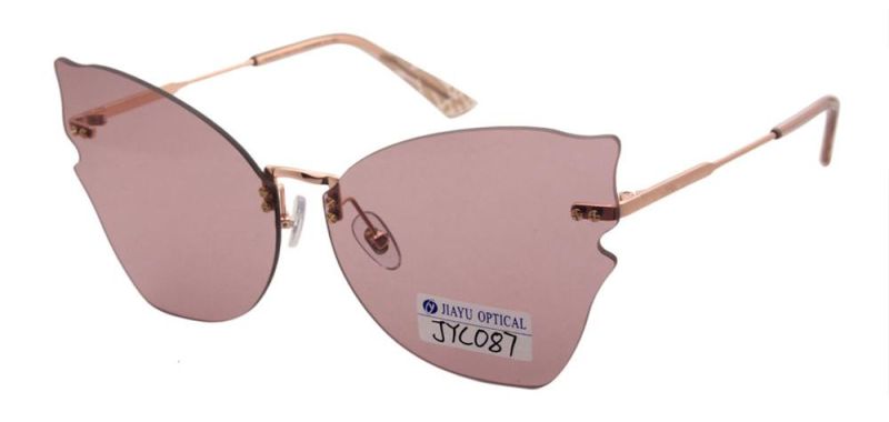 2022 New Featured Design Lens Butterfly-Shaped Trendy Women Sunglasses