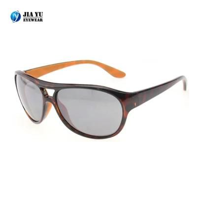 Xiamen Manufacture UV400 Protection Double Bridge Plastic Outdoor Sunglasses