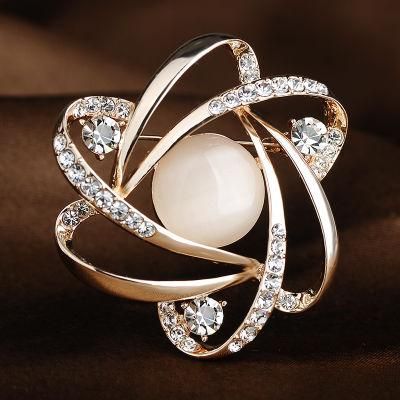 Custom Design Professional Zinc Alloy Metal Brooch