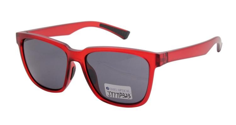 OEM Custom Designer Unisex Vintage Fashion Red Frame Plastic Sunglasses