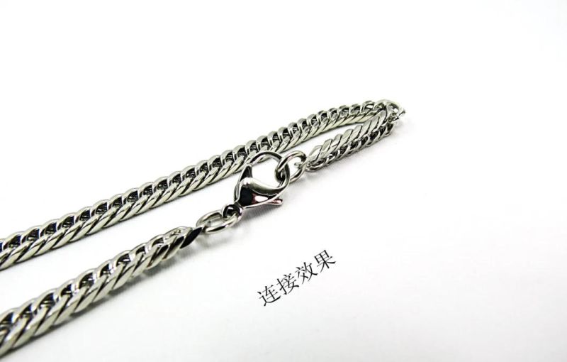 Jewellery Size 2X8.6 Round Edge Polished Necklace