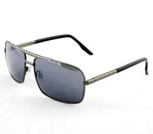 Fashion Promotion Polarized Retro Metal Sunglasses for Men