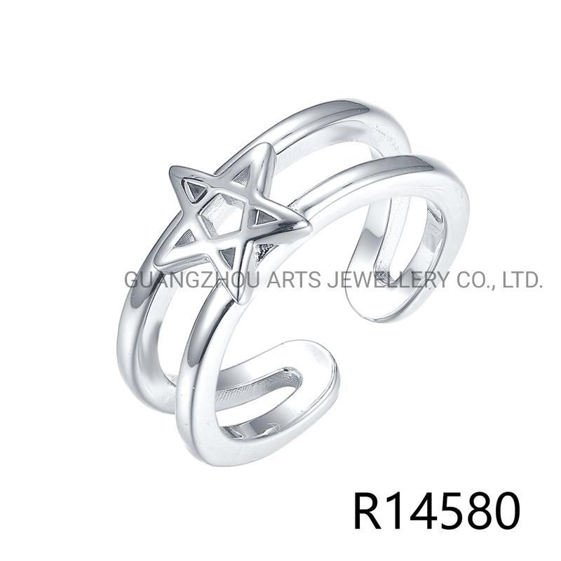 Korea Hot Style Elegant Star 925 Sterling Silver Ring