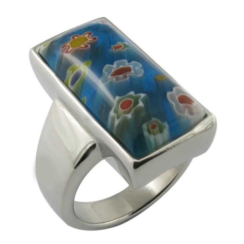 Fashion Jewellery Semi-Precious Stone 925 Sterling Silver Ring Wholesale