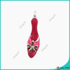 Fashion Rose Pink High Heel Shoes Small Charm (SPE)