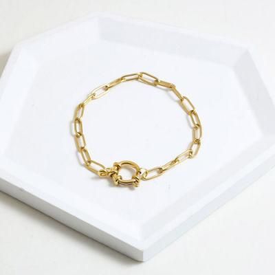 Manufacturer Custom High Quality Fashion jewelry, New Arrivals Stainless Steel Jewelry 2022 Jewelry 18K Bracelet Custom