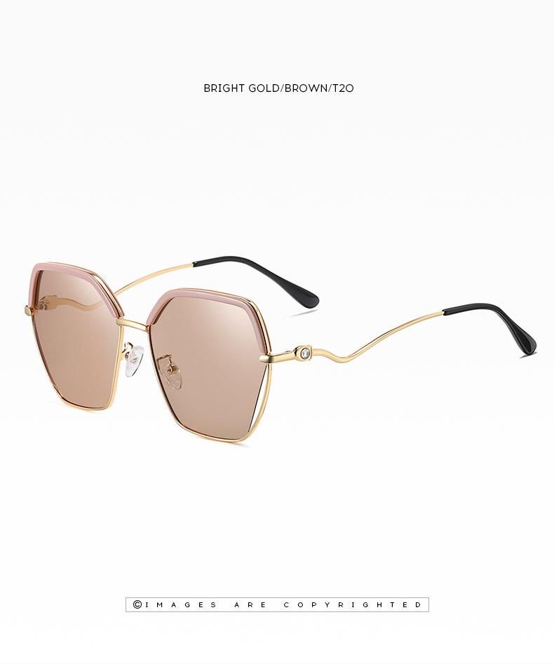 2021 New Arrivals Fashion Designer Square Frame Trendy Women Oversized Shades Sunglasses