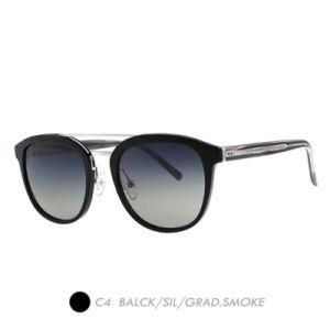 Acetate&Nylon Polarized Sunglasses, Ladies New Fashion Frame A19001-04