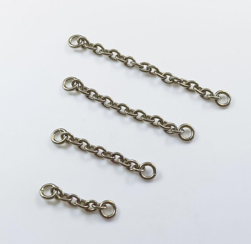Body Jewelry Pure Titanium O Chain Necklace 3mm Personality Chain Piercing Jewelry G23 Titanium Chain Tich2519