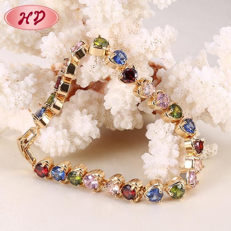 Wholesale Fashion Jewelry 18K Gold Chain Bracelet Jewellery