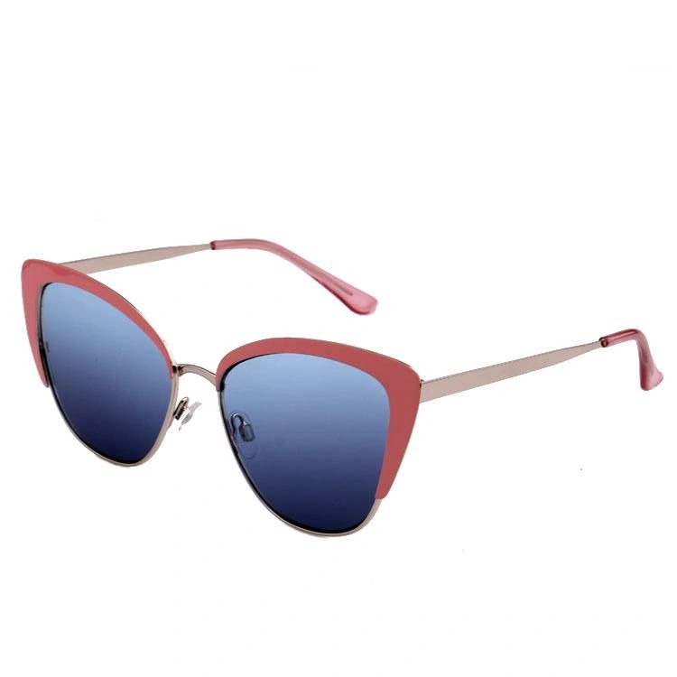 2019 Newly Fashionable Cat Eye Metal Sunglasses