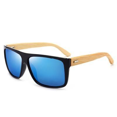 European and American New Fashion Sunglasses Men&prime;s Classic Sunglasses Bamboo Glasses Wholesale Sg3003