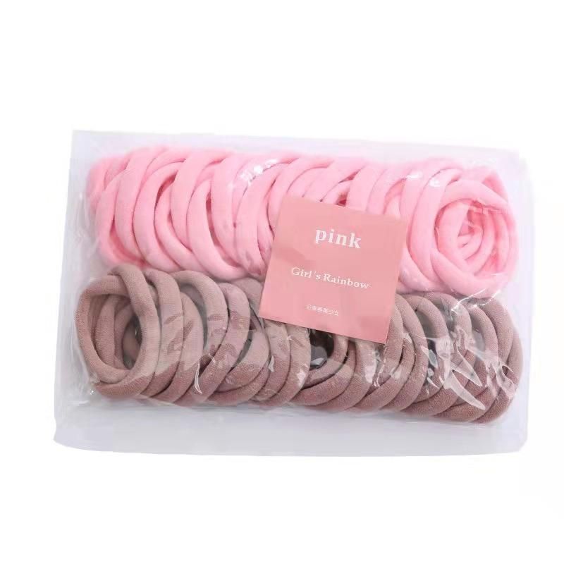 50PCS Per Bag Seamless Hair Tie for Women