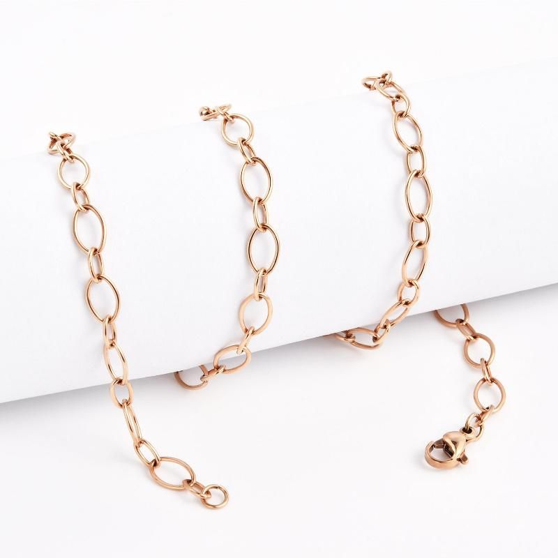 Fashion Accessories Necklace for Pendant Beads Handcraft Cross Cable Chain Jewellry Layering Necklace Design