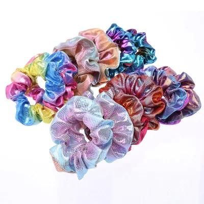 Unicorn Color Elastic Hair Scrunchies Hair Band